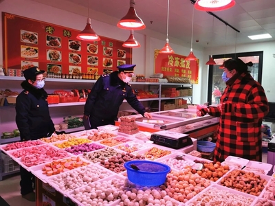 为年货加“料”!江苏南京高淳区市场监管局加强散装食品安全监管